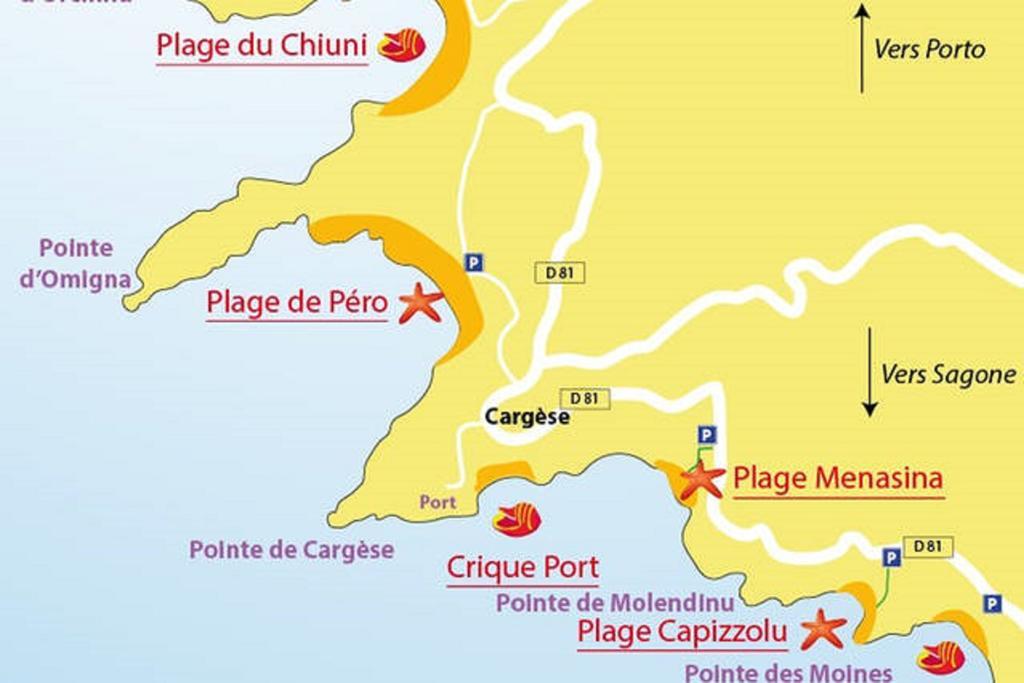 فيلا Ferme De Chiuni Cargèse المظهر الخارجي الصورة
